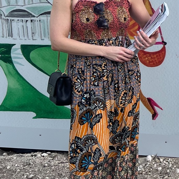 Anthropologie Smocked Maxi Dress - Picture 5 of 7